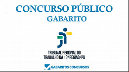 Gabarito concurso TRT-PB 2022 Gabarito concurso TRT-PB 2022