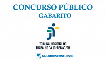 Gabarito concurso TRT-PB 2022 Gabarito concurso TRT-PB 2022