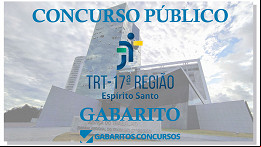 Gabarito e resultado concurso TRT-ES 2022 Gabarito e resultado concurso TRT-ES 2022