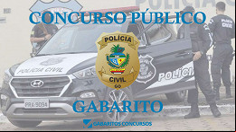 Gabarito e resultado concurso Polícia Civil (PC-GO) 2022 Gabarito e resultado concurso Polícia Civil (PC-GO) 2022