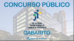 Gabarito e resultado concurso TRT-GO Gabarito e resultado concurso TRT-GO